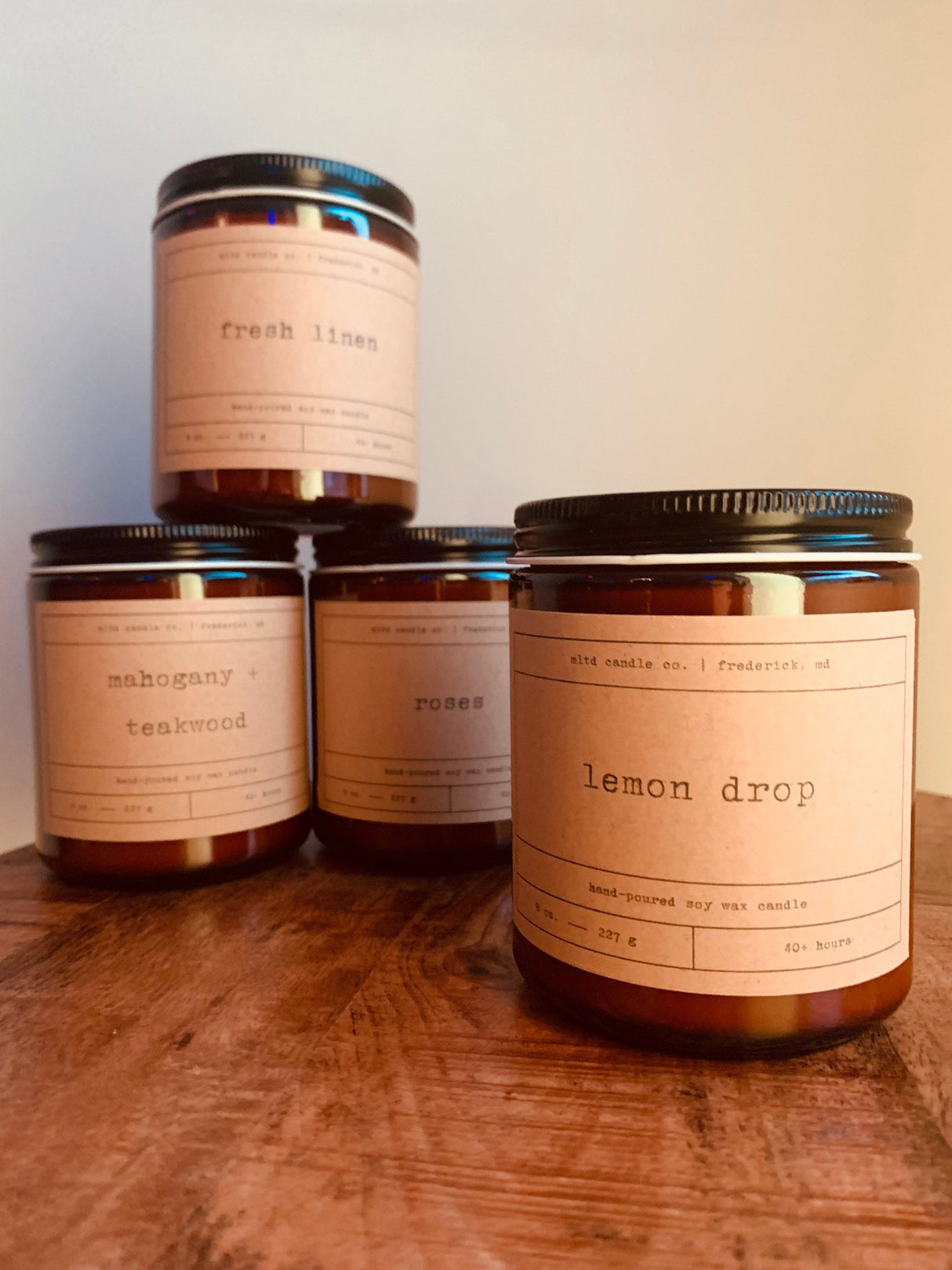 Brown Sugar Cinnamon Soy Wax Candle | Hand-Poured | Small Batches | Scented Candle