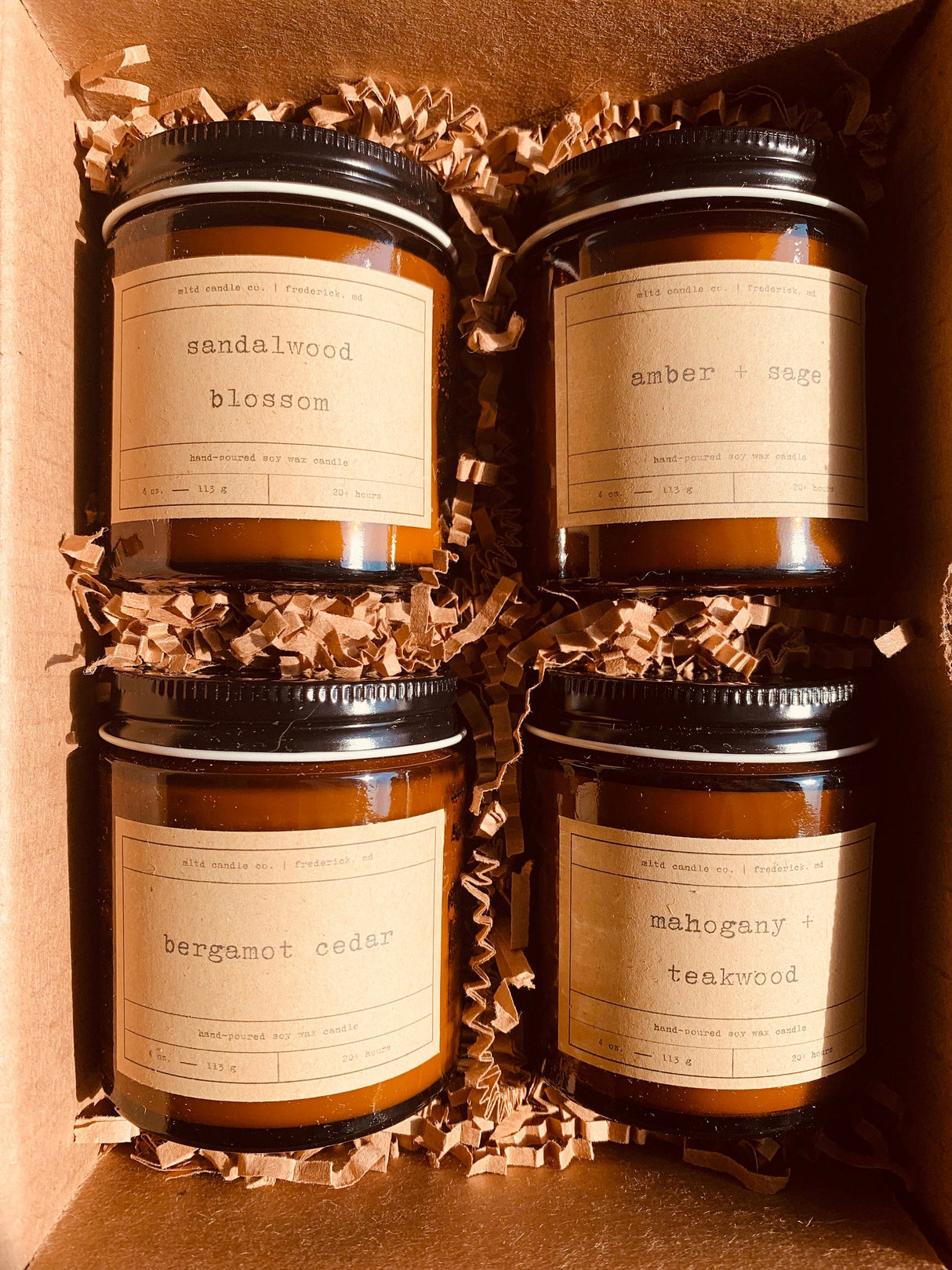 Warm and Woodsy Candle Sampler Pack