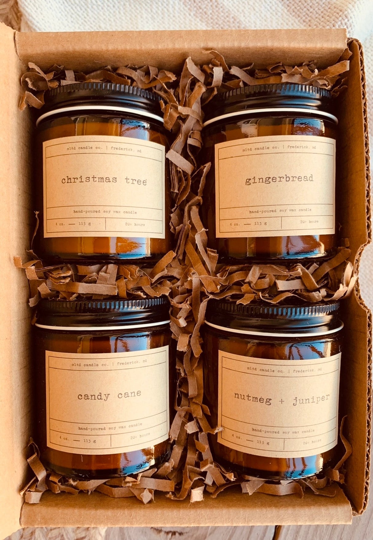 Christmas/Winter Candle Sampler Pack | Holiday Candle | Soy Christmas Candle | Christmas Scented Candle | Handmade | Dye Free