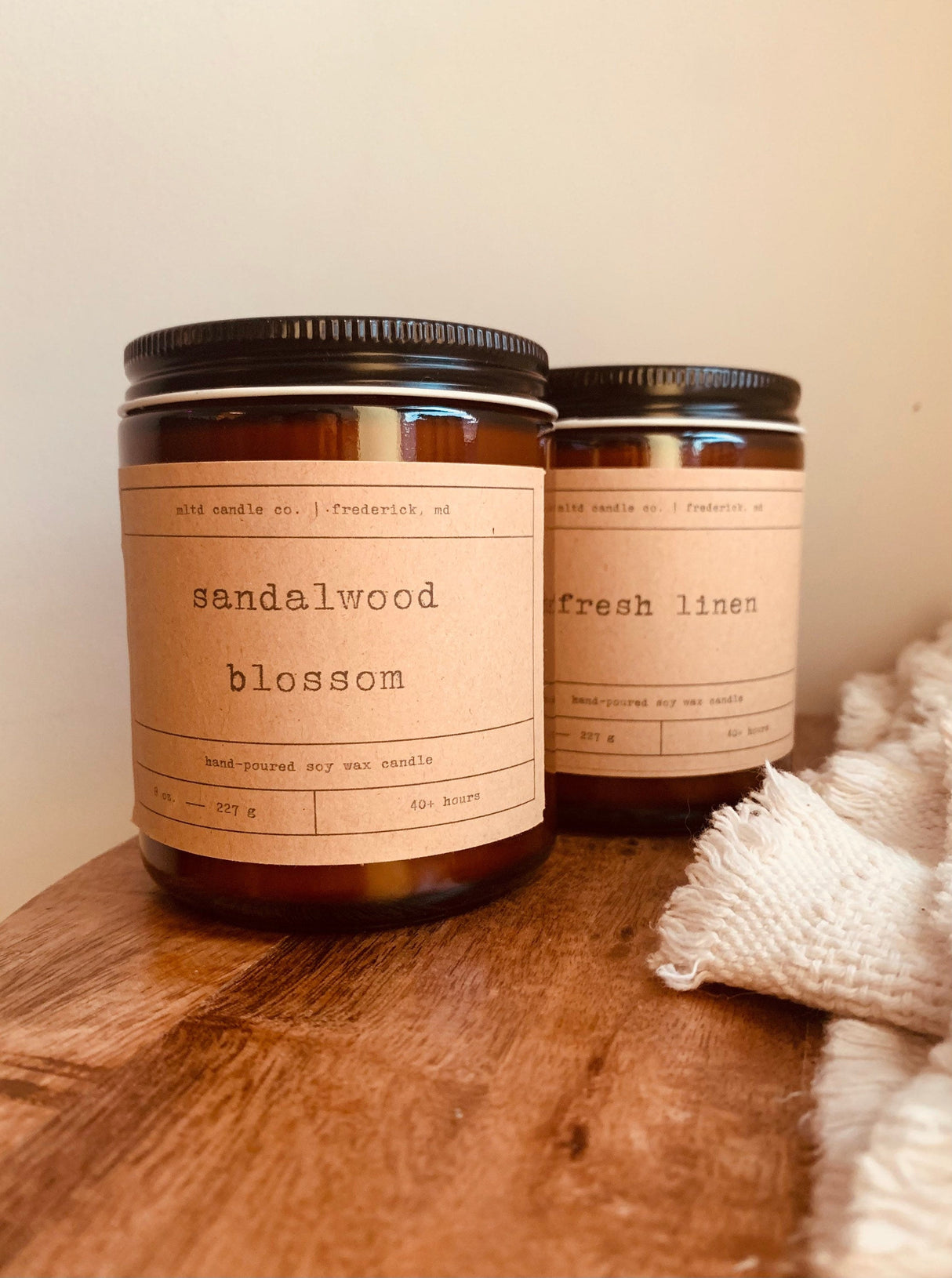 Brown Sugar Cinnamon Soy Wax Candle | Hand-Poured | Small Batches | Scented Candle