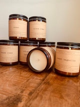 Orange + Clove Soy Wax Candle | Hand-Poured | Small Batches | Scented Candle