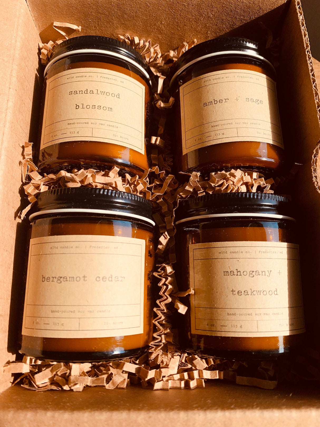 Warm and Woodsy Candle Sampler Pack